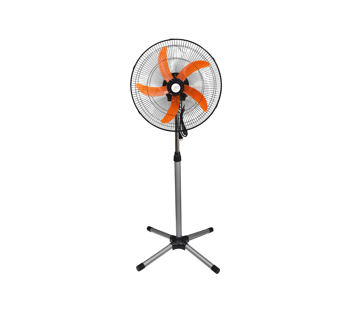Ventilador con pedestal 18" 5 aspas plástica naranja Vene Hogar