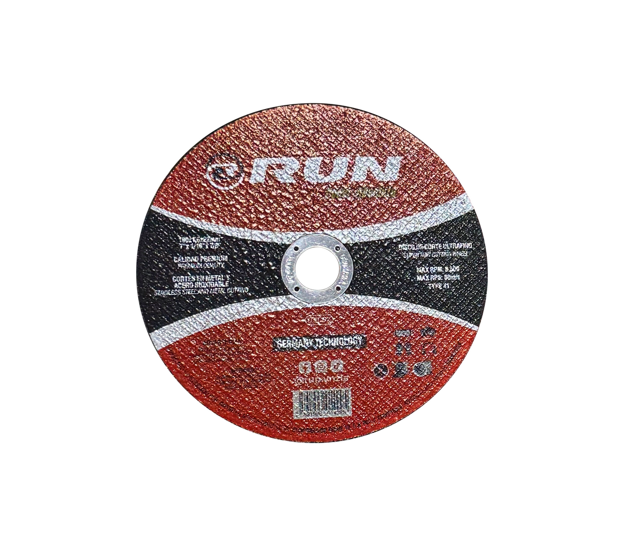 Disco de corte plano Run