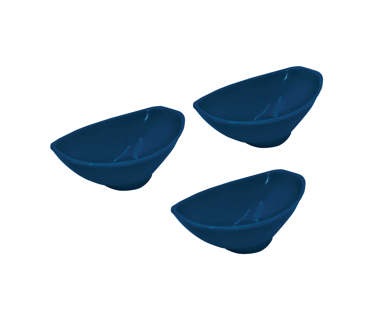 Ensaladera ovalada Canoa pequeña Moserplas