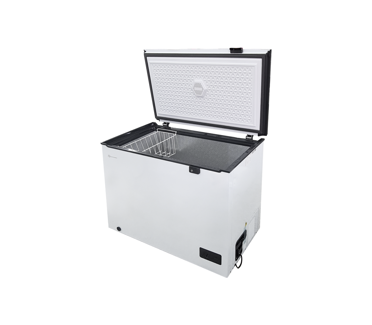 Congelador horizontal 250 litros blanco interior de aluminio SJ Electronics