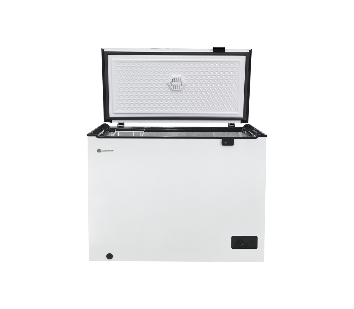 Congelador horizontal 250 litros blanco interior de aluminio SJ Electronics