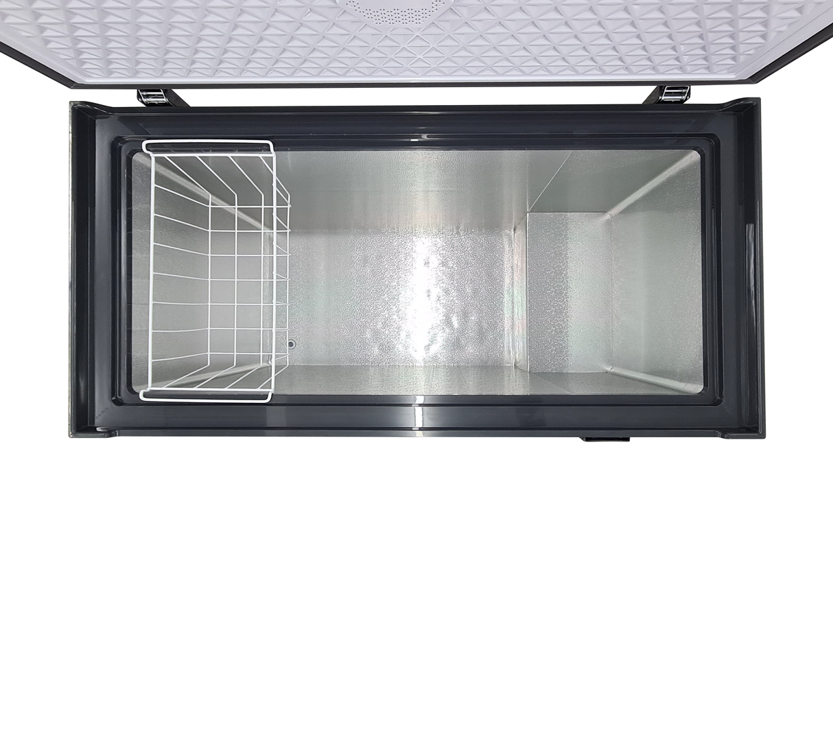 Congelador horizontal 250 litros blanco interior de aluminio SJ Electronics