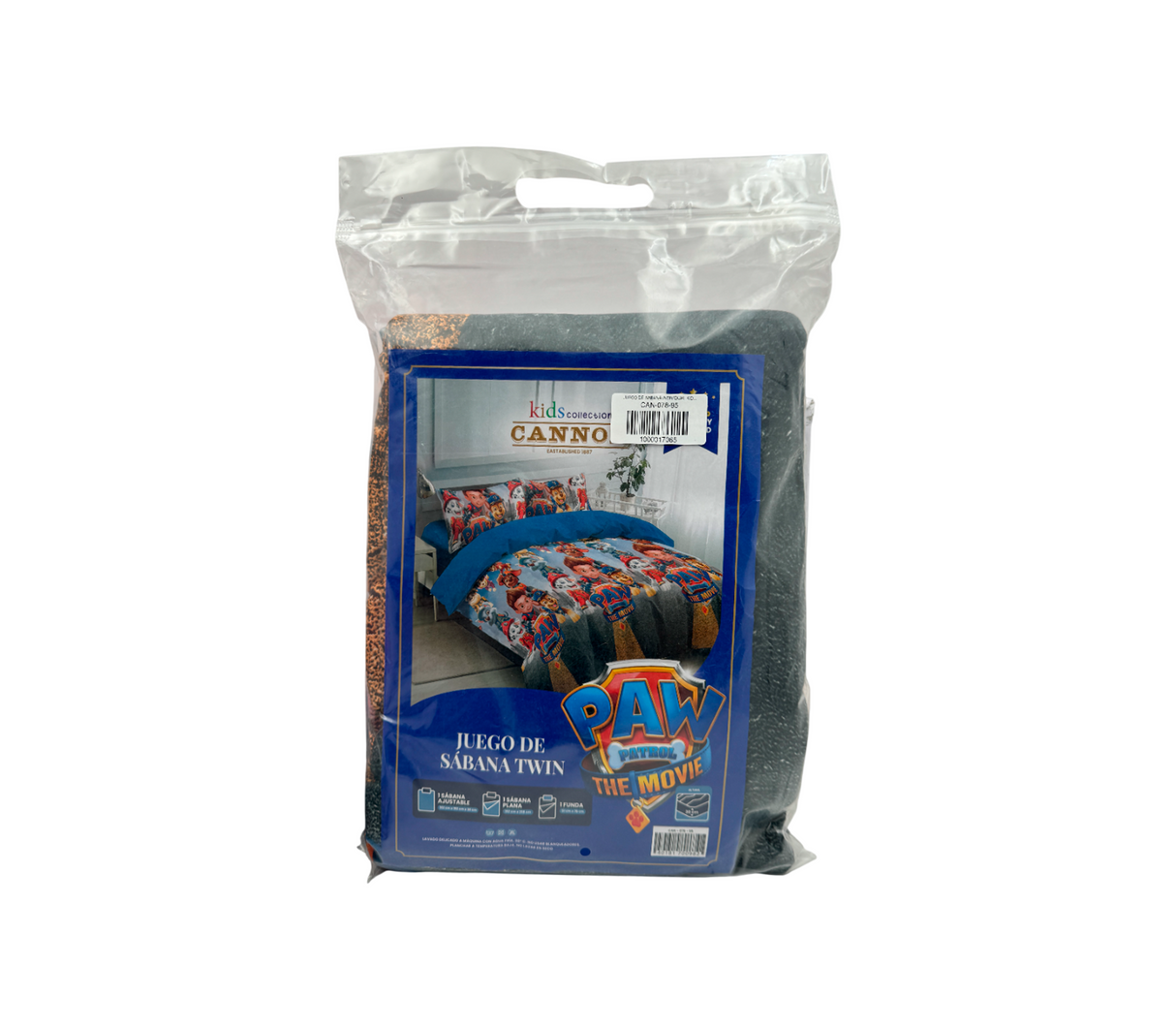 Juego de sábana individual kids collection Cannon