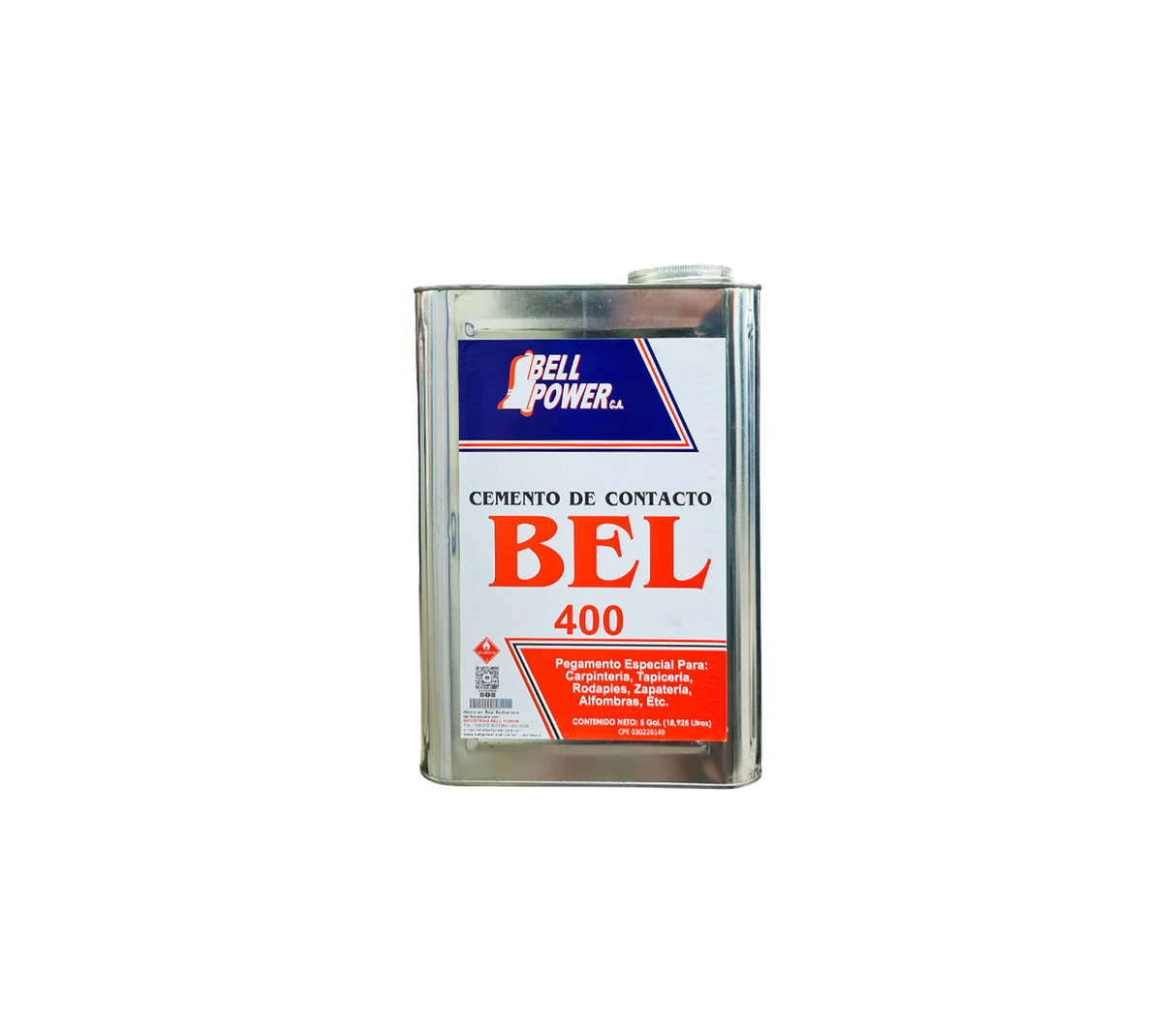 Cemento de Contacto Cuñete 5 GLN Bell Power