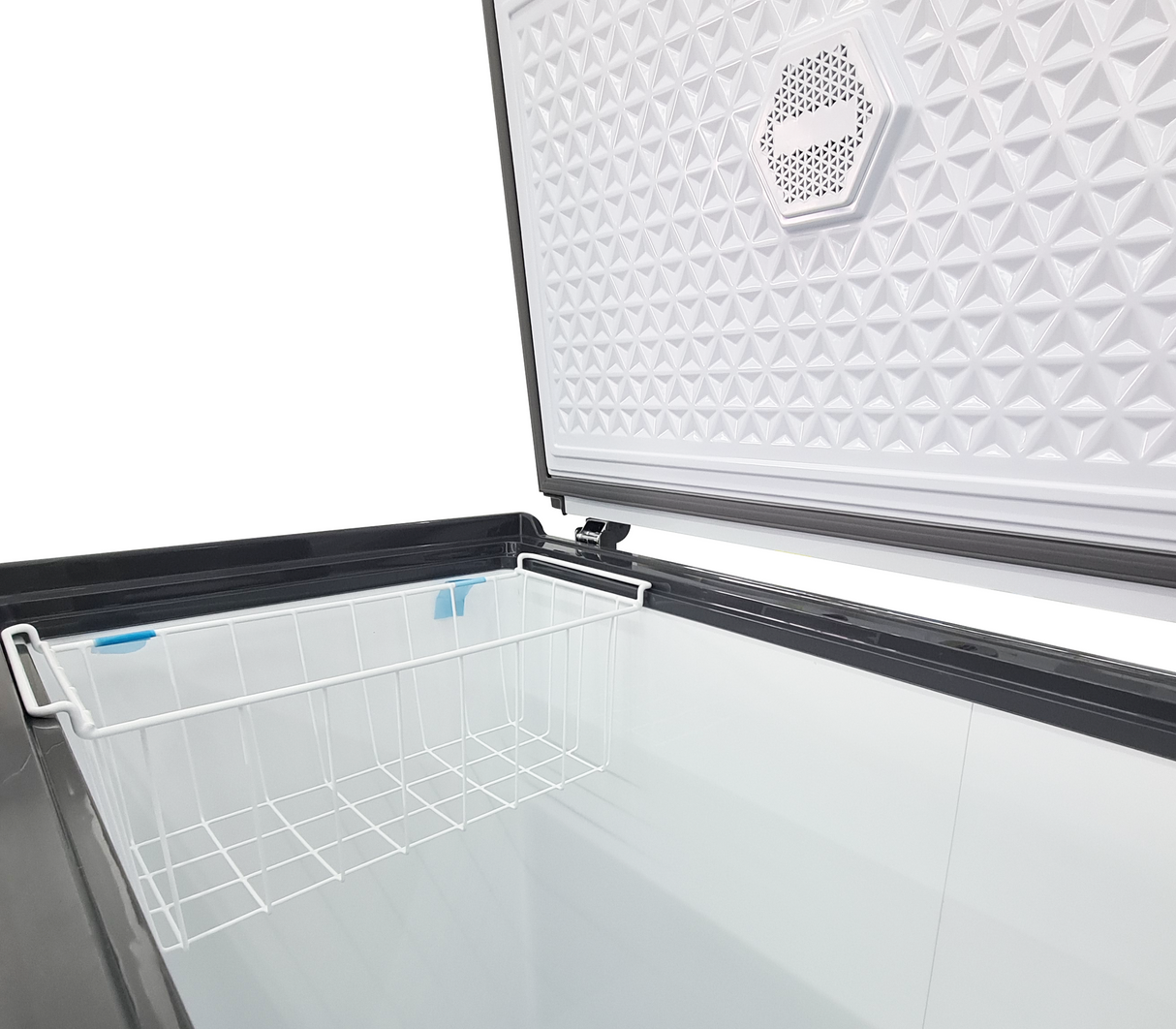 Congelador horizontal 200 litros blanco interior/Blanco Sj Electronics