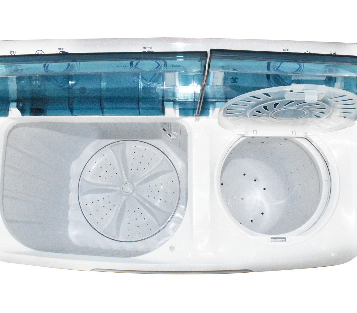 Lavadora 8.5kg doble tina c/visor Omega Electronics