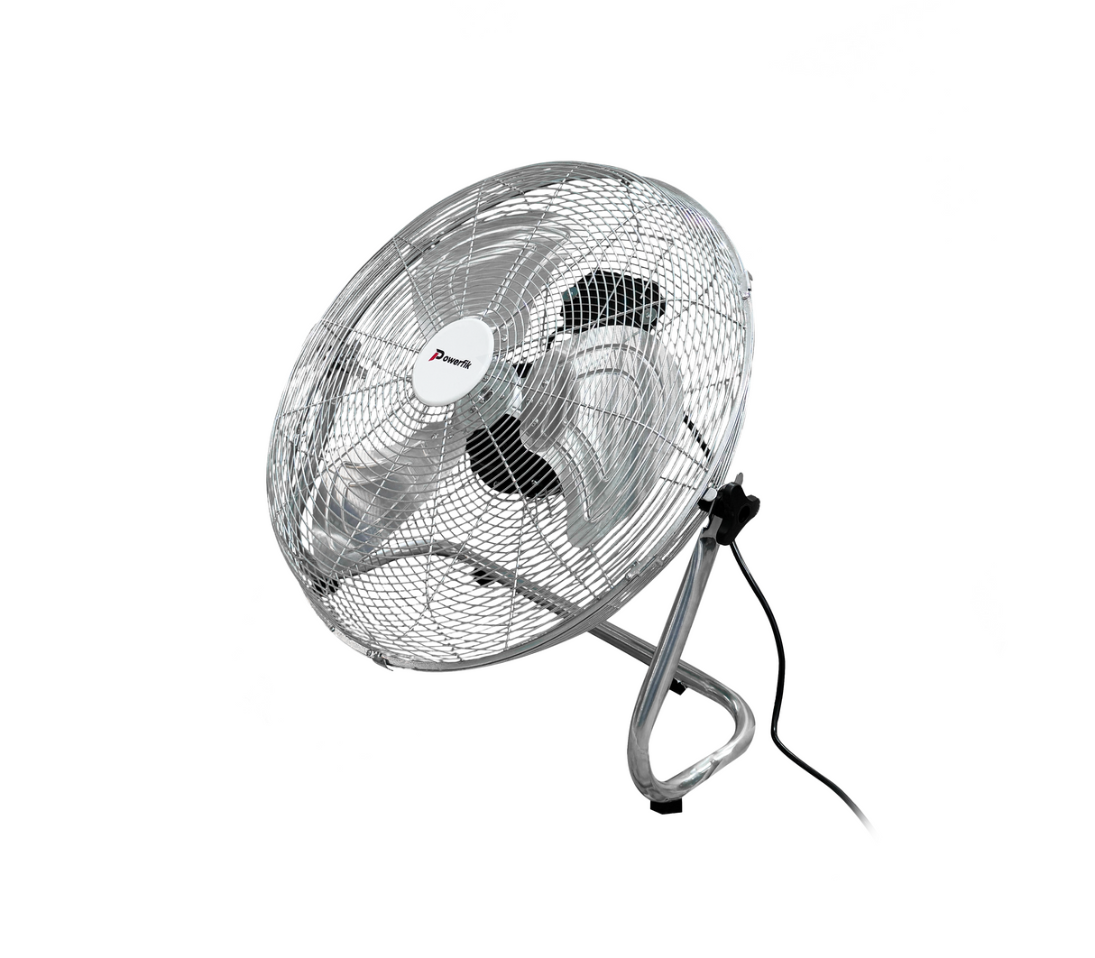Ventilador industrial 2en1 de mesa y de pared 20" 3 aspa de aluminio 120w metal Powerfik
