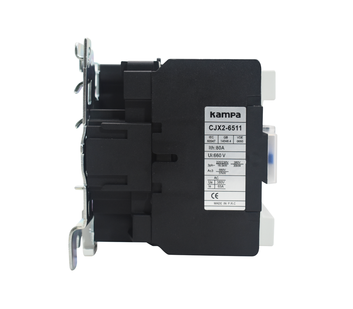 Contactor trifásico 3 polos 80A 220v Kampa