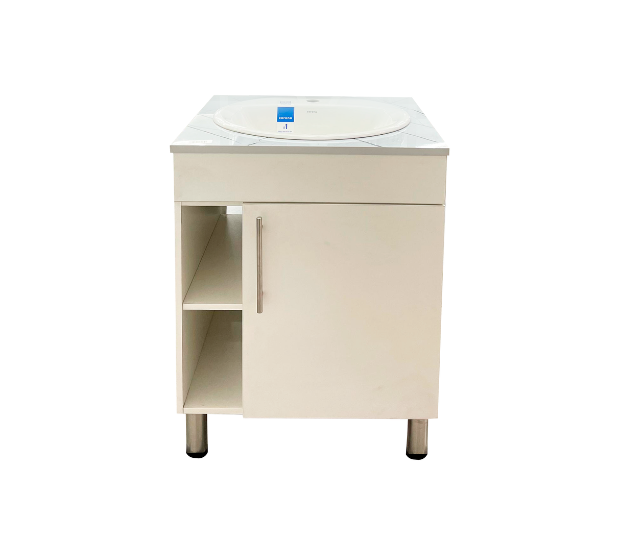 Mueble de baño con lavamano Tope Pvc Claro Powerfik