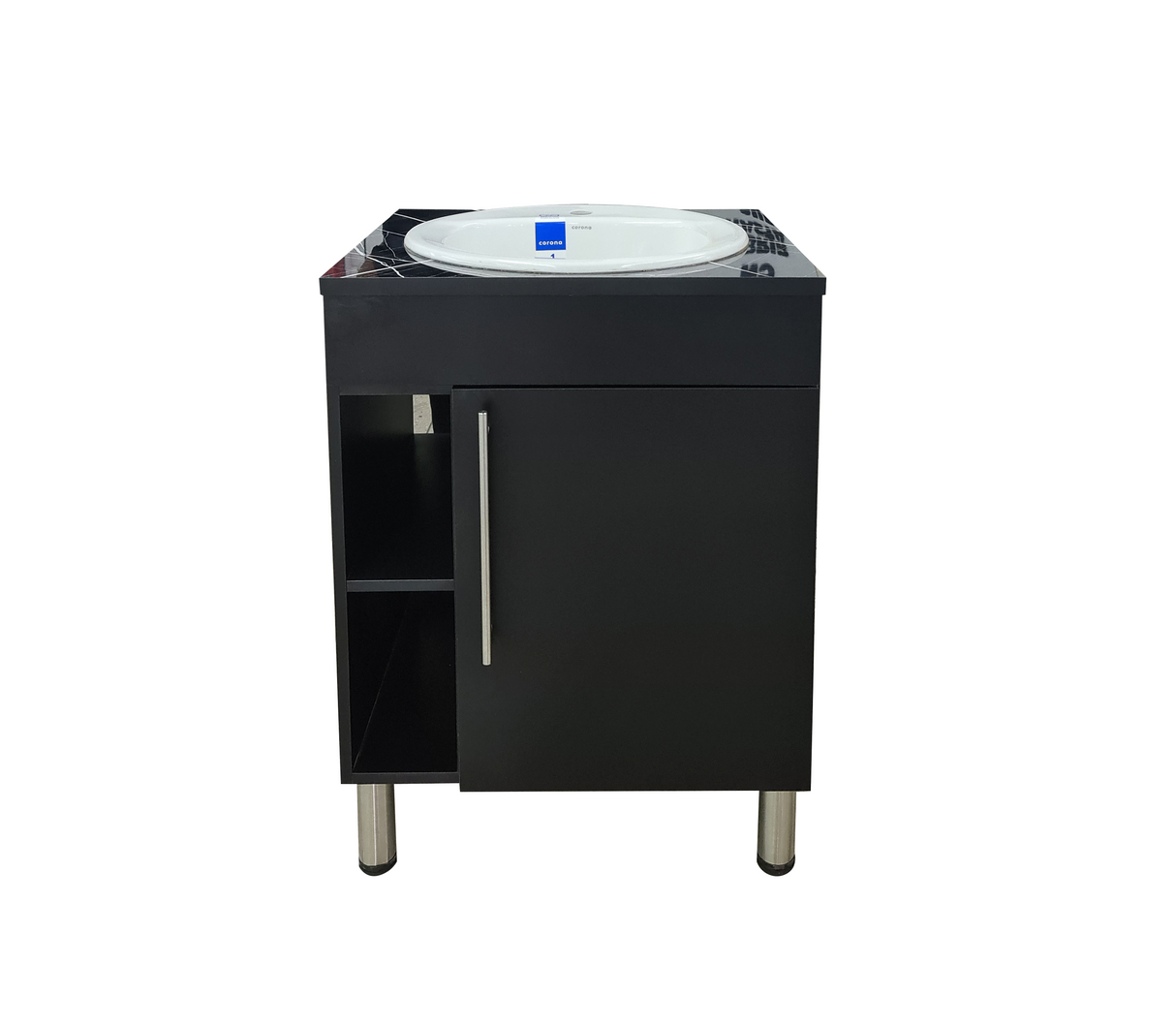 Mueble de baño con lavamano Tope Pvc Claro Powerfik