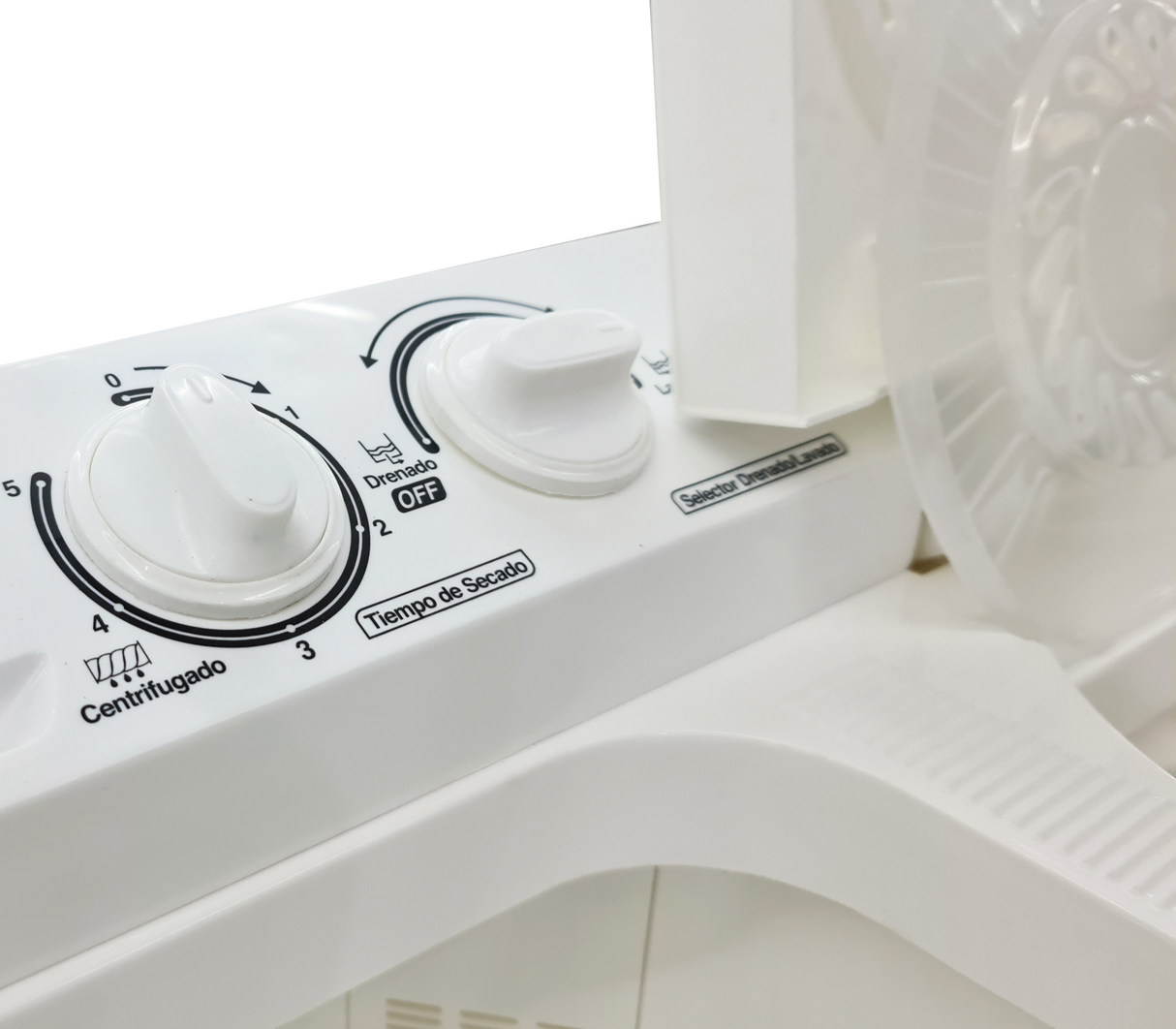 Lavadora 8 kg doble tina blanco Omega Electronics