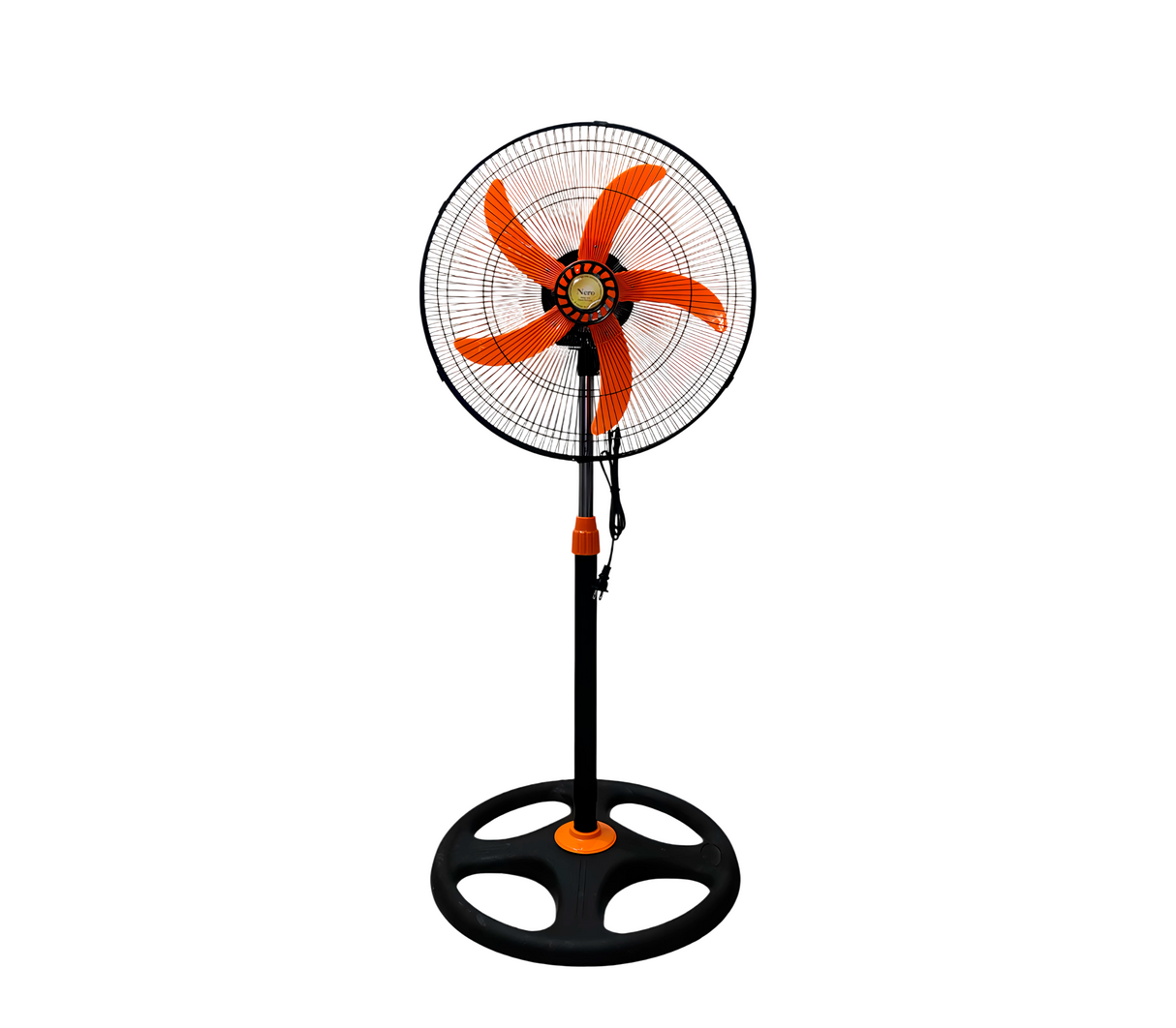 Ventilador con pedestal 18" 5 aspas plásticas Nero