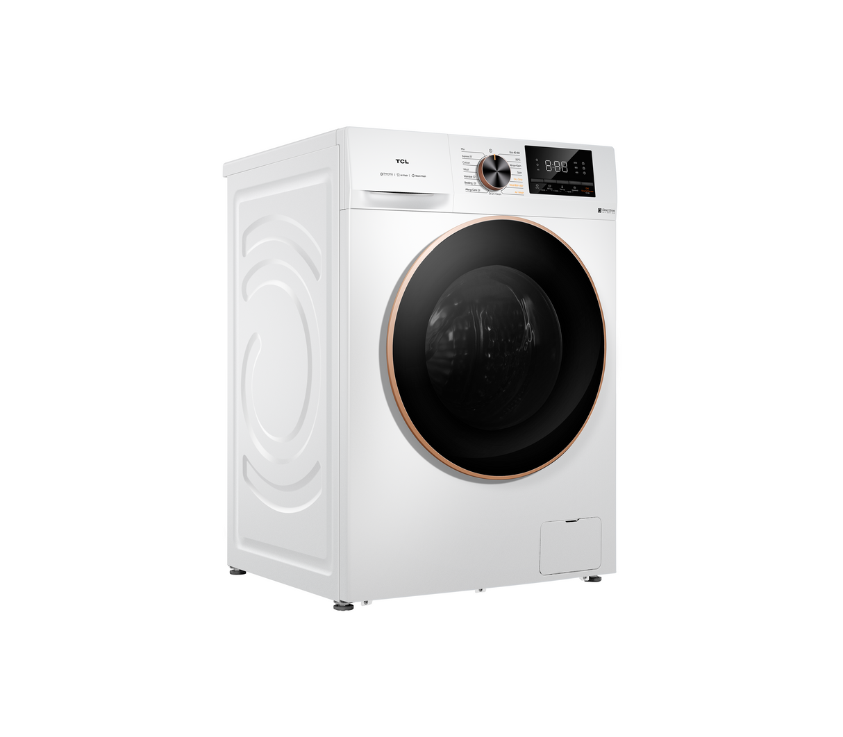 Lavadora secadora carga frontal inverter 110V 15kg blanca TCL