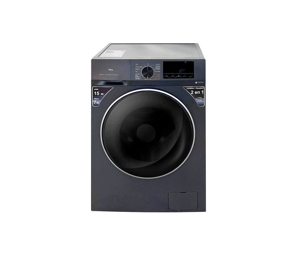 LAVADORA SECADORA C. FRONTAL INVERTER 220V 15KG TCL