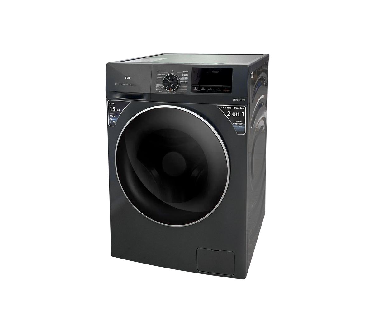LAVADORA SECADORA C. FRONTAL INVERTER 220V 15KG TCL