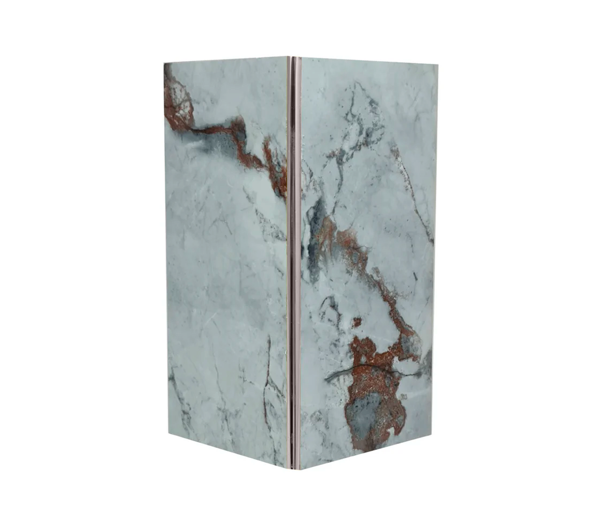 Perfil de aluminio externo line 2.45m silver Powerfik