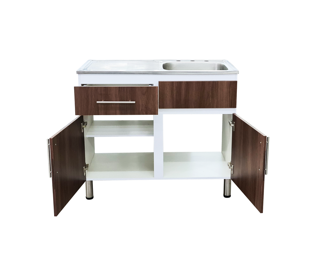 Mueble con fregadero derecho 100x50X90cm Powerfik