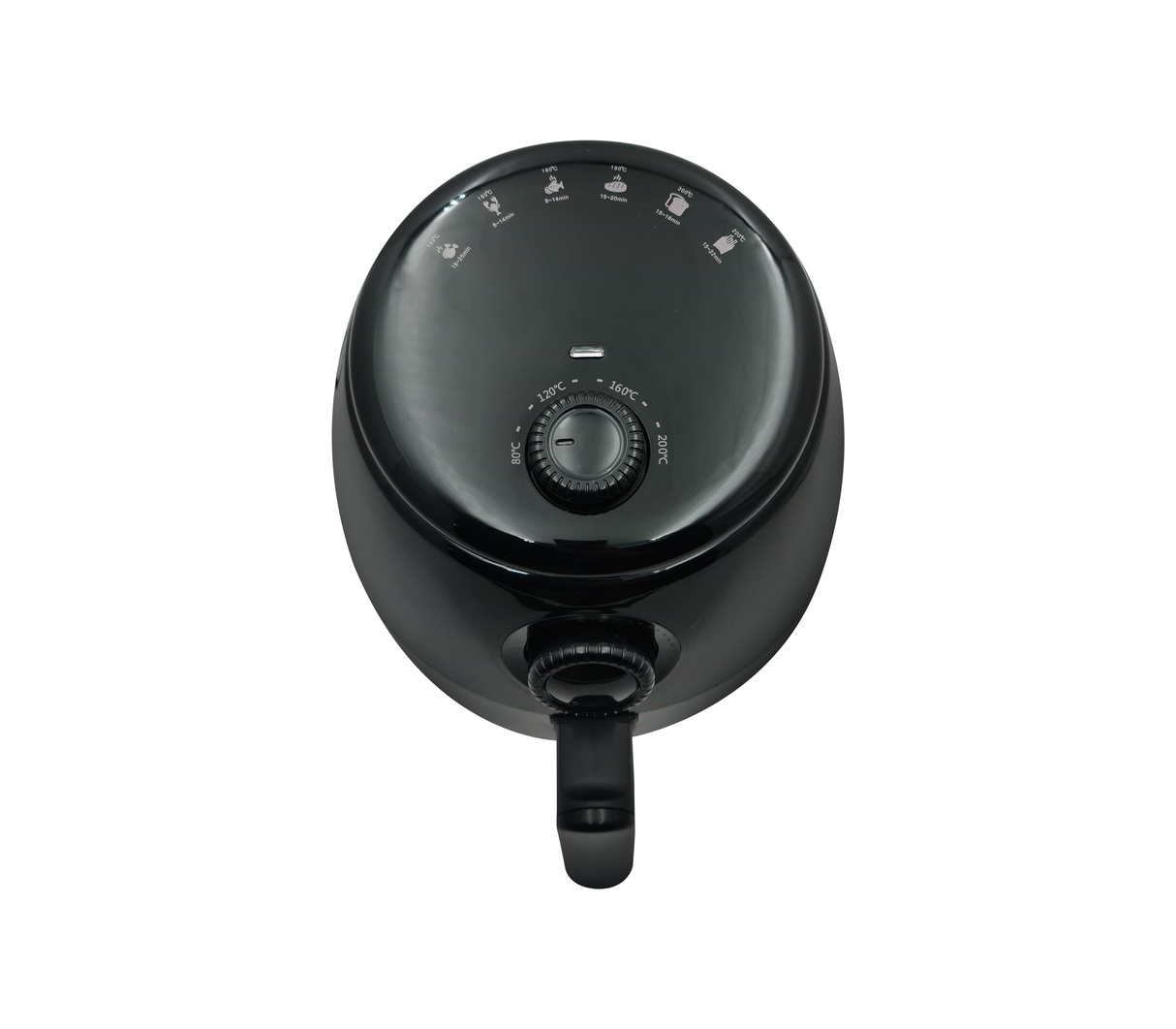 Freidora de aire 2.0l 1000w manual negro Gtronic