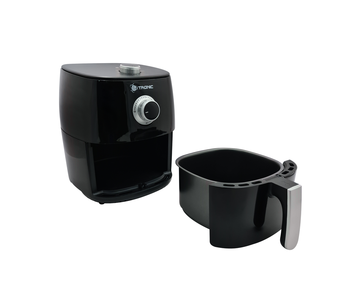 Freidora de aire 2.8l 1400w manual negro Gtronic