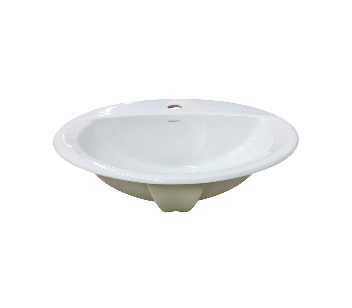 Lavamanos de sobreponer Marsella blanco Corona