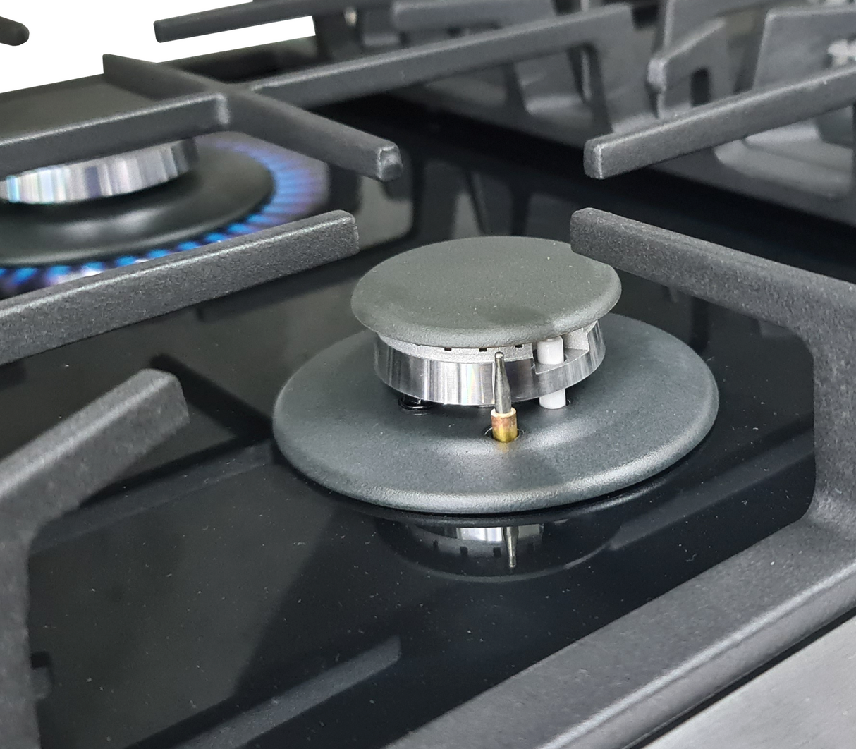 Tope de cocina a gas vitro-acero Ferrara Pro 5H 90CM Drija