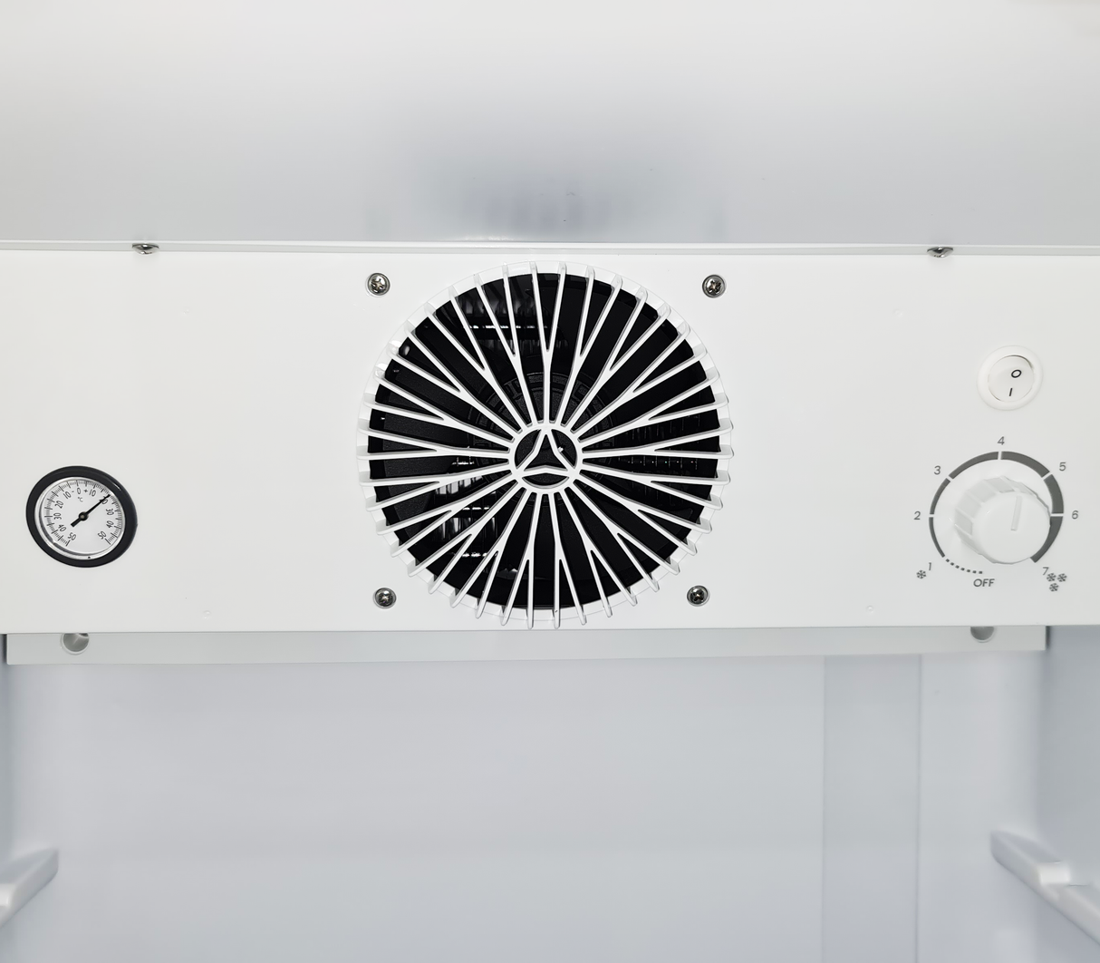 Nevera exhibidora vert 290 litros blanco Mystic