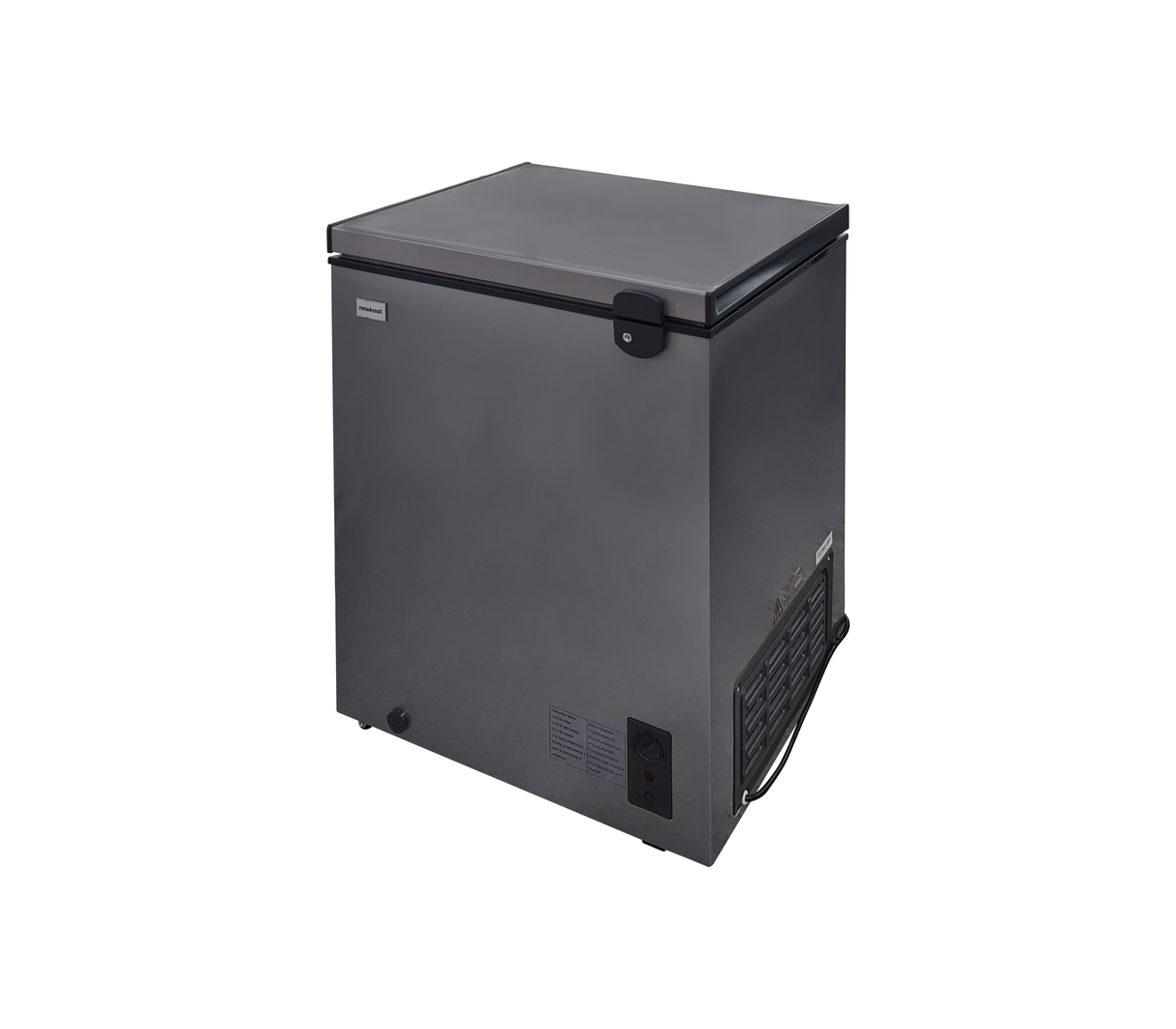 Congelador hztl 141 litros gris Newkool