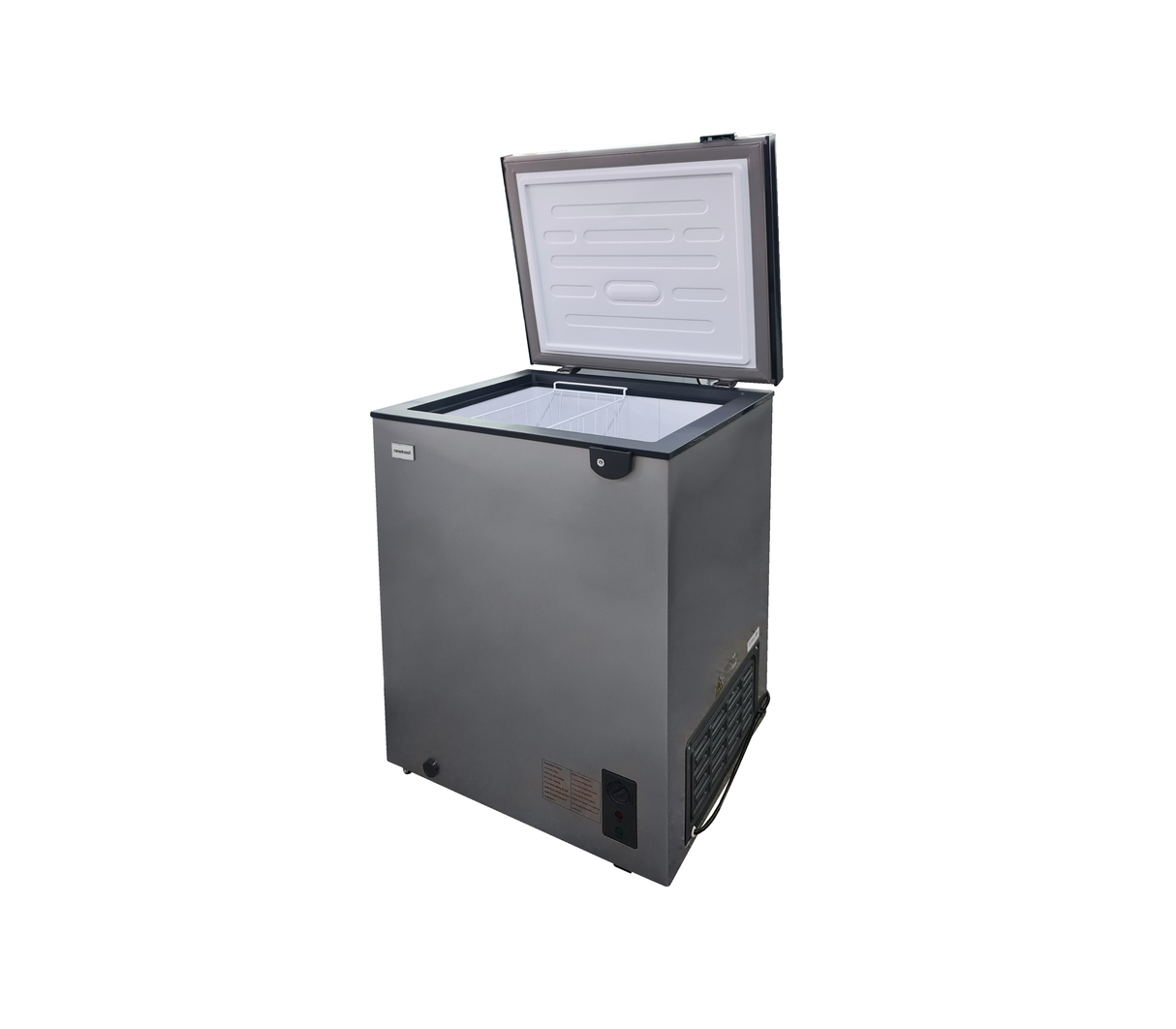 Congelador hztl 141 litros gris Newkool