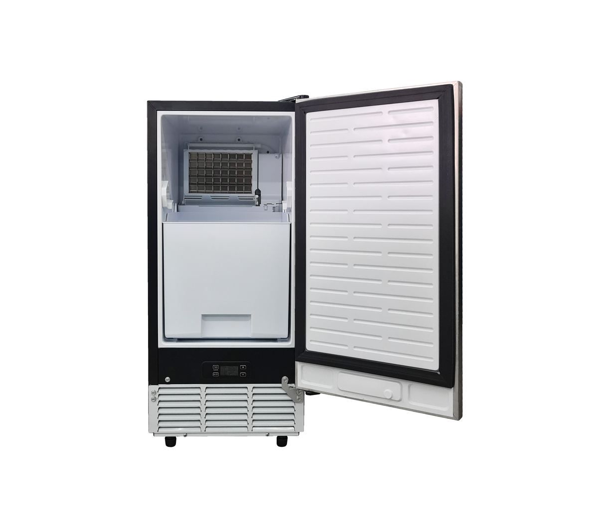 Fabricador de hielo 36kg-24hr acero Vetrux