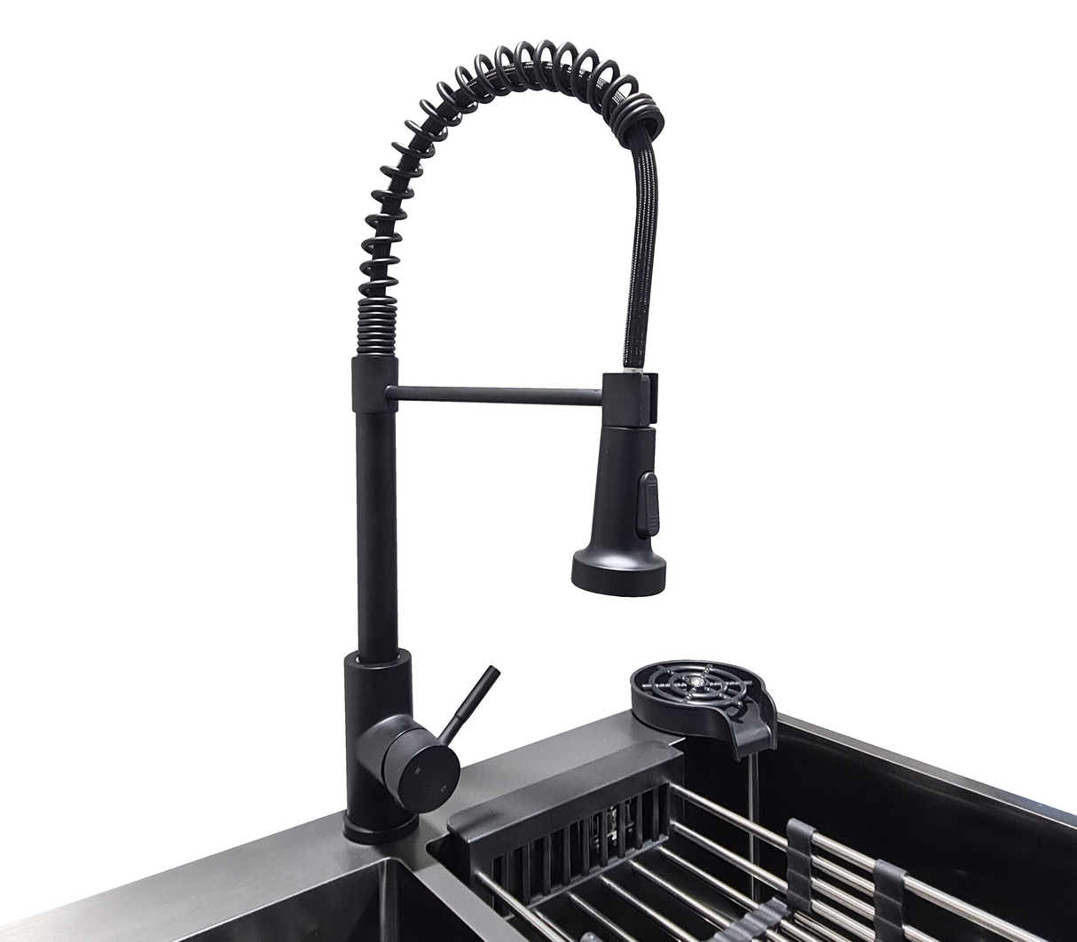 Fregadero Flusso 78 Dual 2 tinas + accesorios acero inox Vetrux