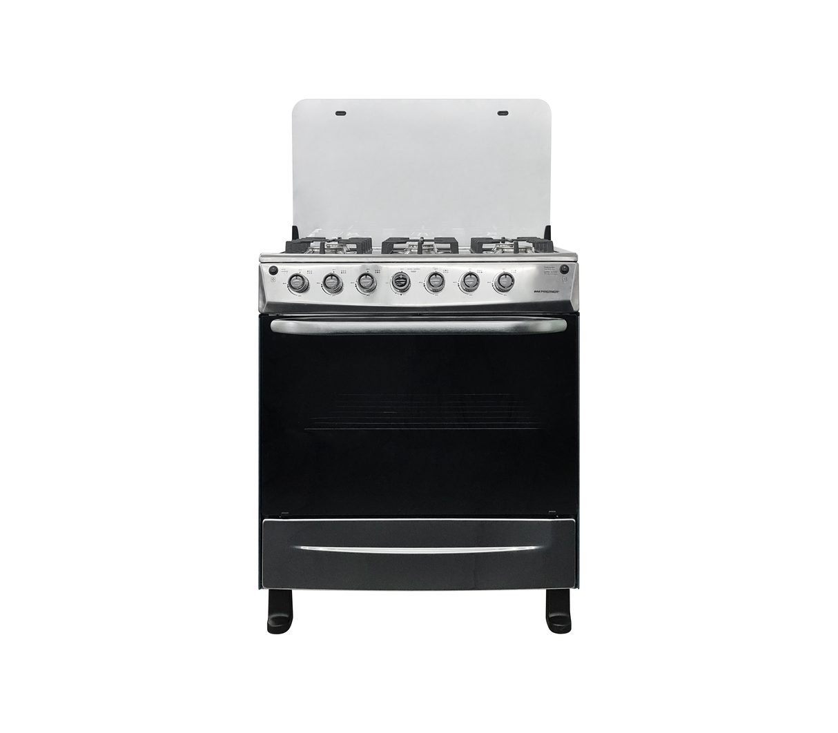 Cocina a gas 30" de piso 6h c/horno acero inoxidable Premier
