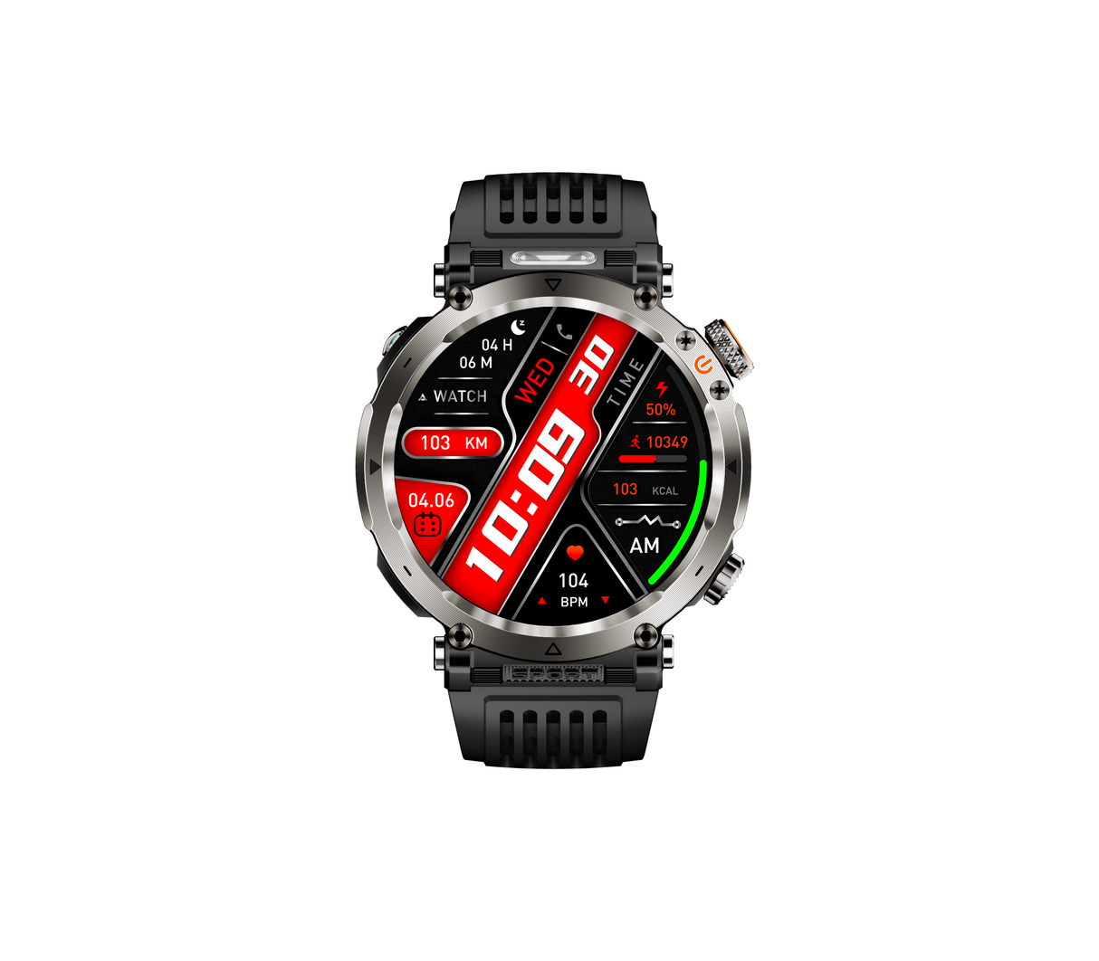 Reloj inteligente sports smart watch tky-ht30 negro Powerfik