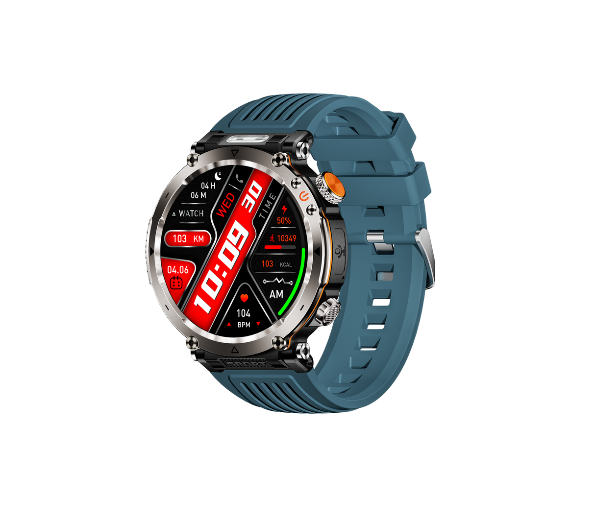 Reloj inteligente sports smart watch tky-ht30 azul Powerfik