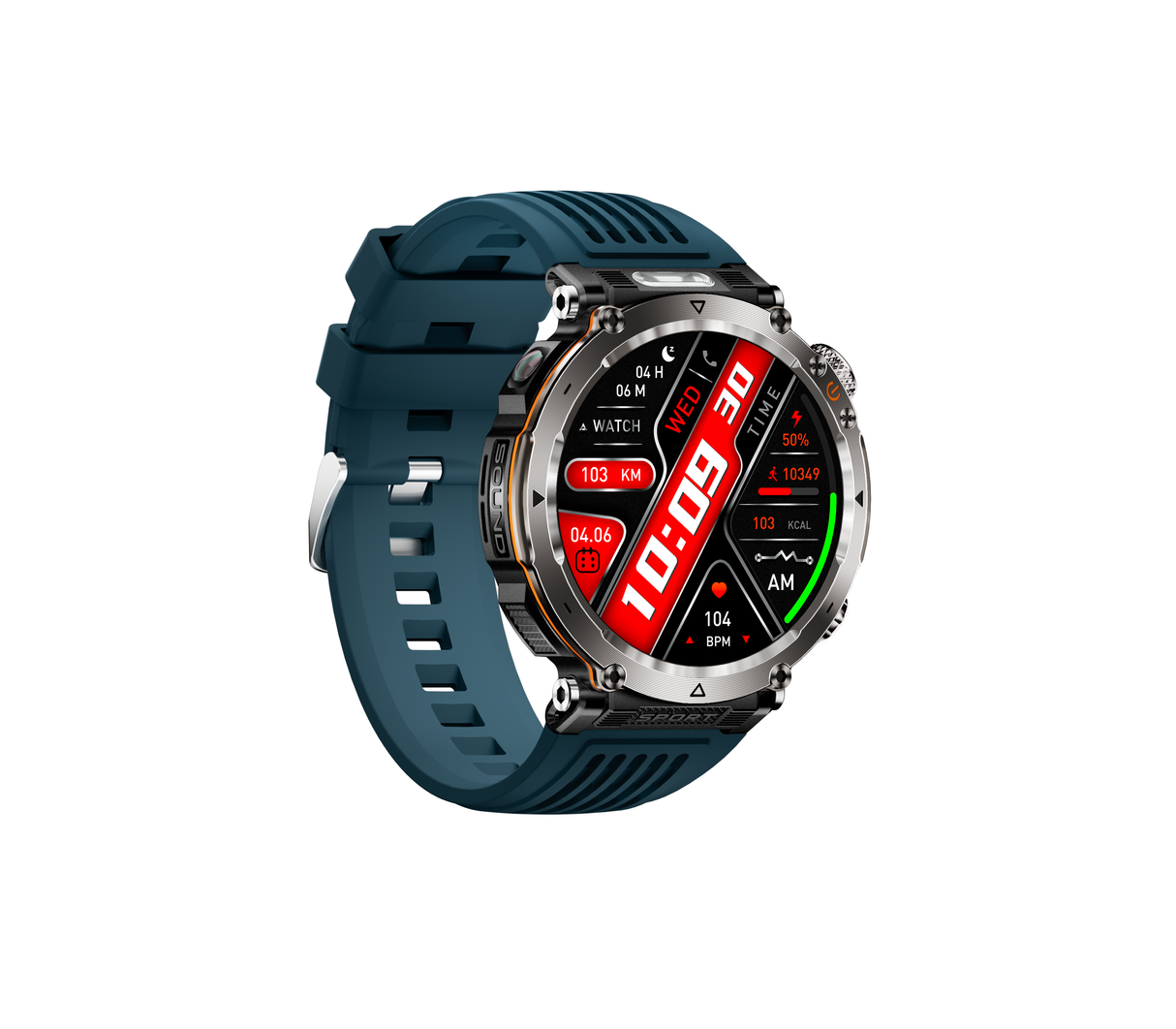 Reloj inteligente sports smart watch tky-ht30 azul Powerfik