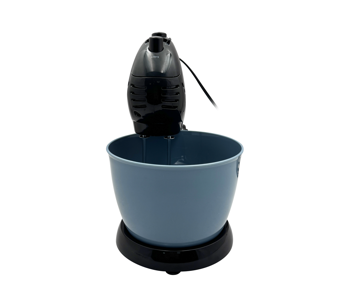Batidora pedestal 5 velocidades con bowl plástico negra Salcar