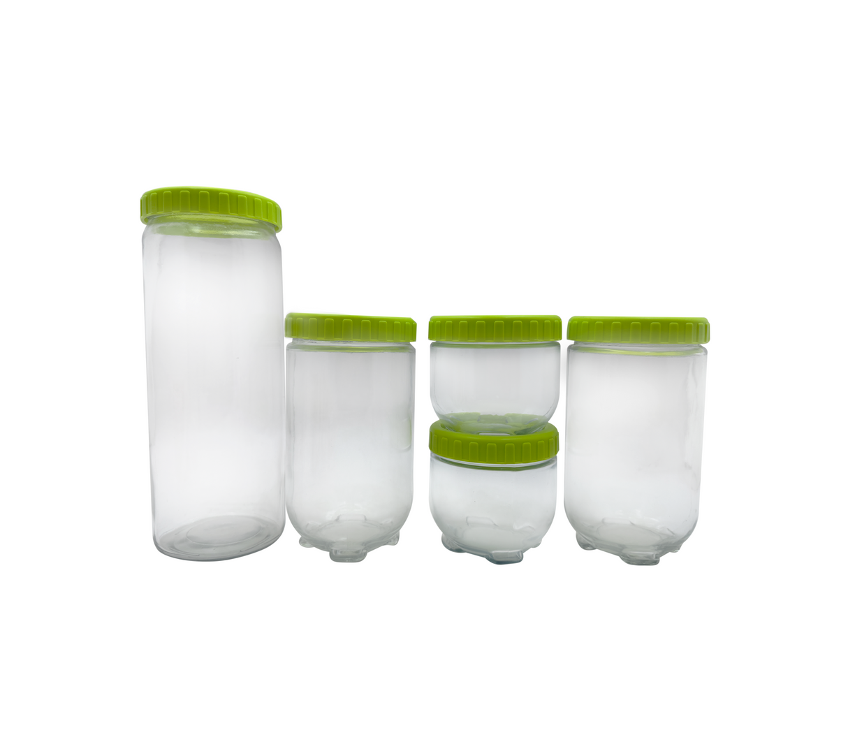 Juego de 5 canisters Sujoya