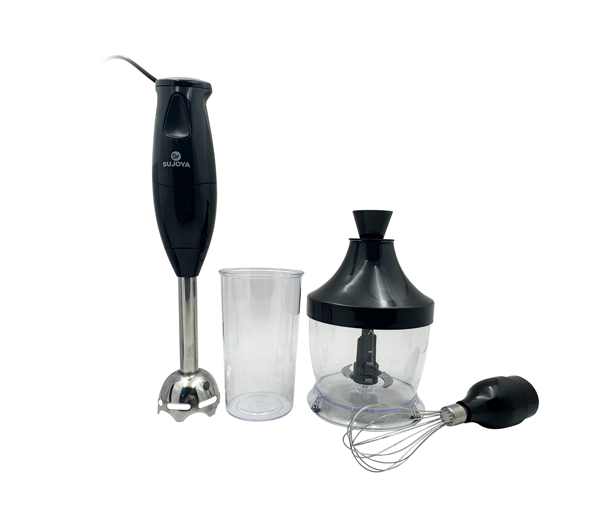 Batidora de inmersion 300W negro Sujoya