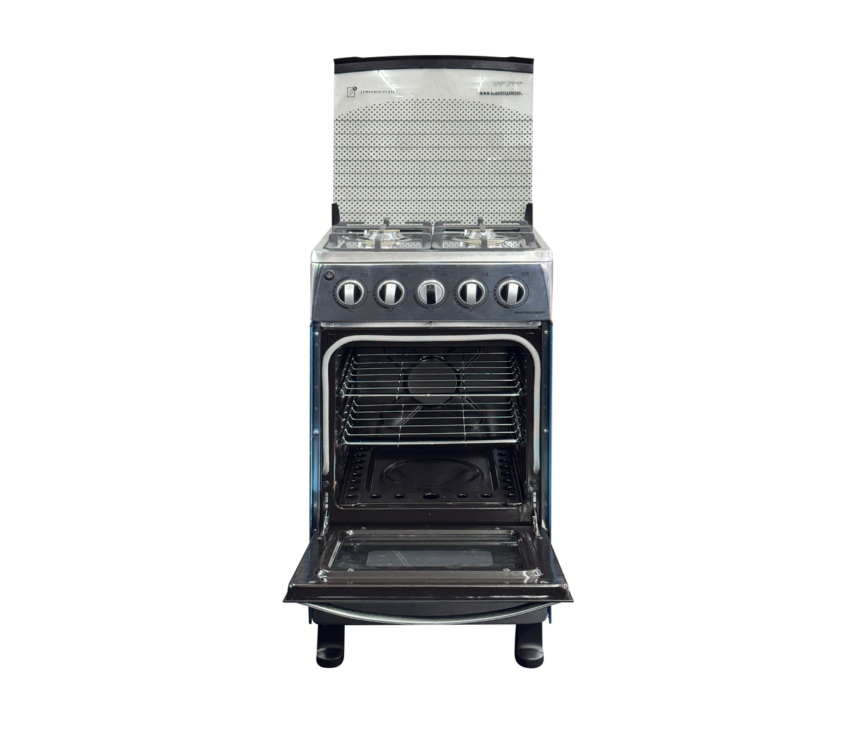 Cocina a gas 20" de piso 4 hornillas acero inoxidable EF-60009GH(SS) Premier