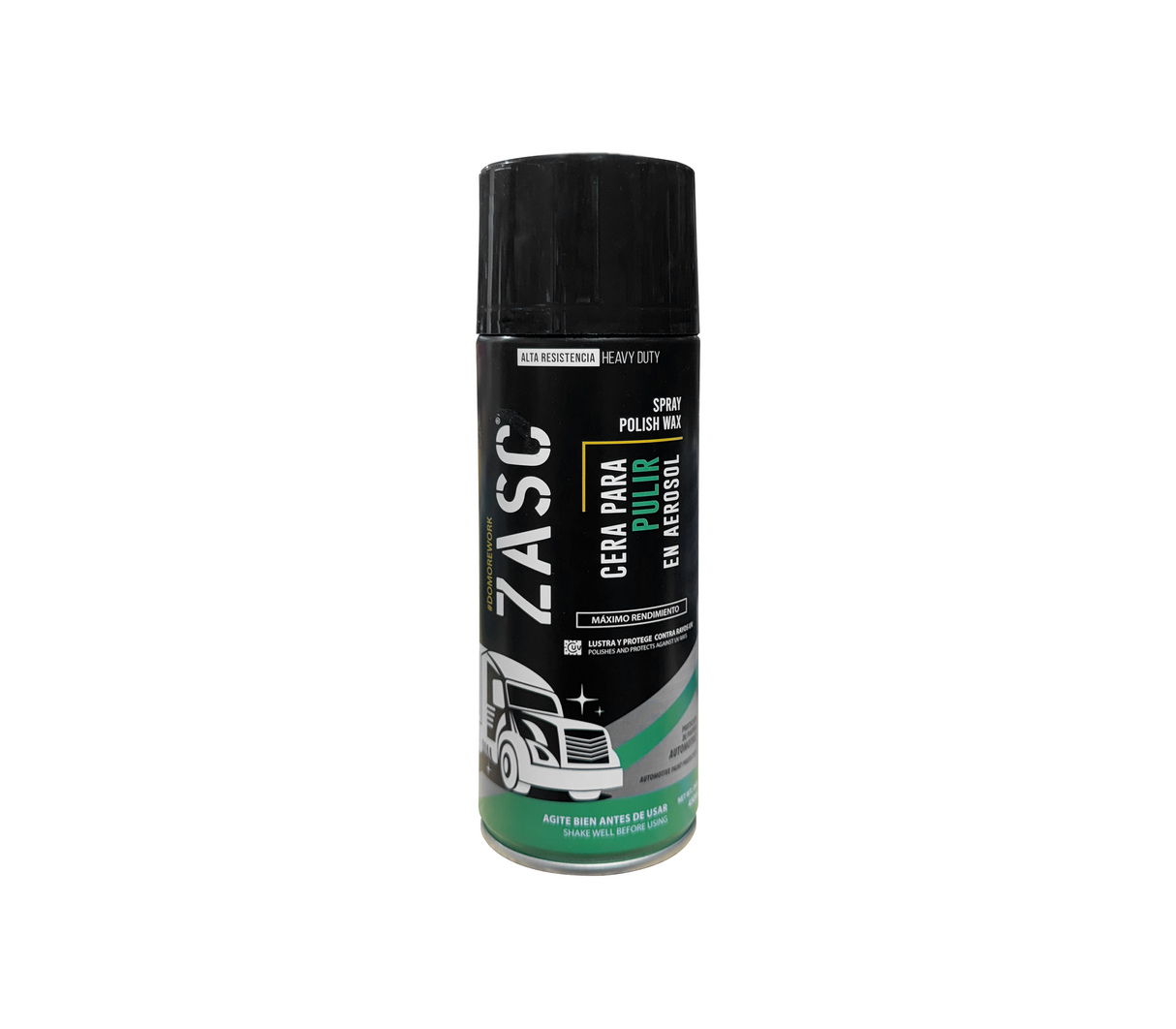 Cera para pulir en aerosol 450ml spray cod.6-368-2 Zasc