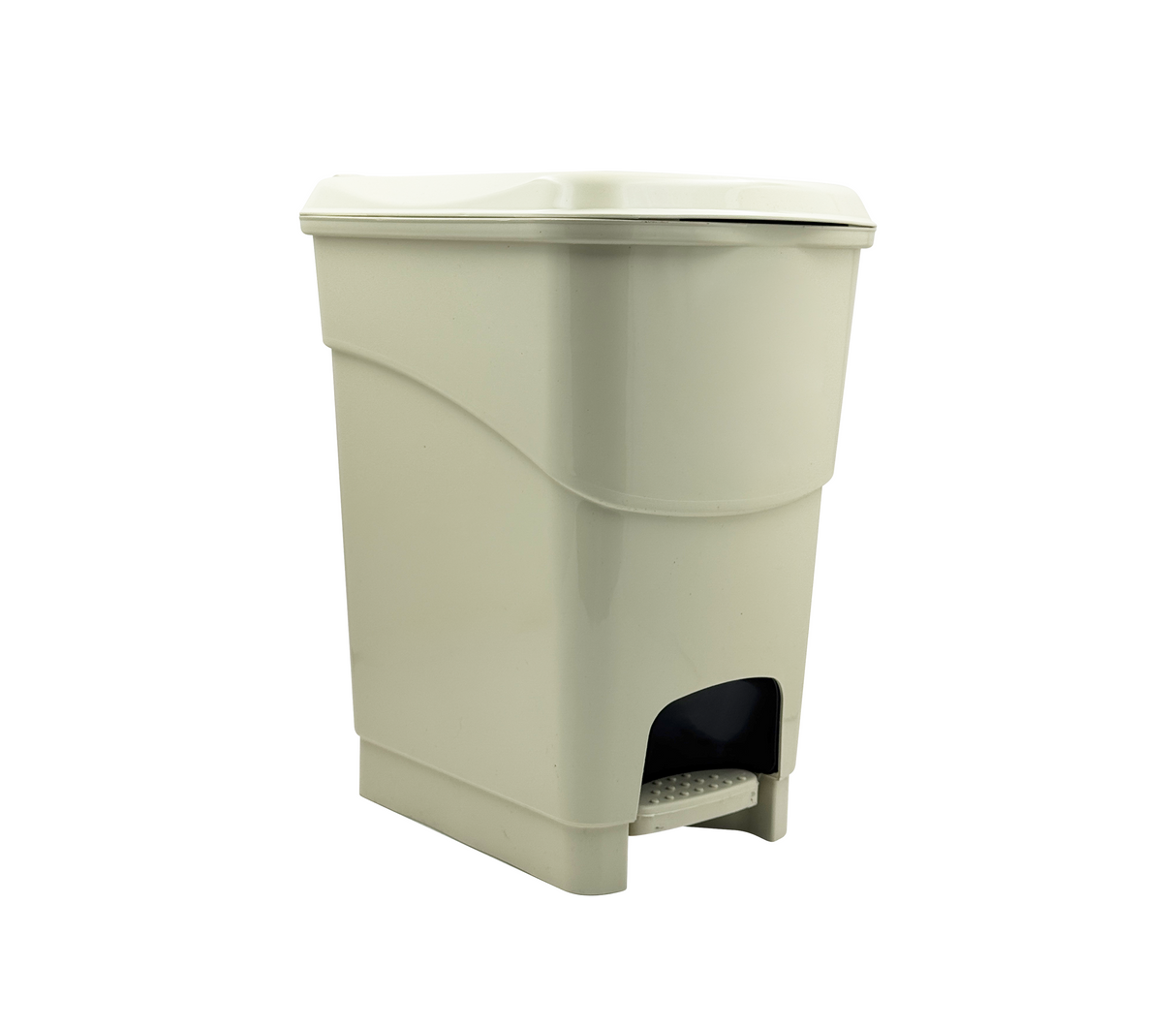 Papelera cuadrada Pedal Bin Alfa Hogar