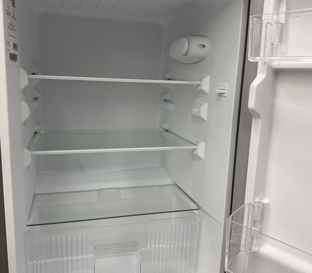 Nevera Top Mount 4,6" 130LTR con escarcha Silver Mystic