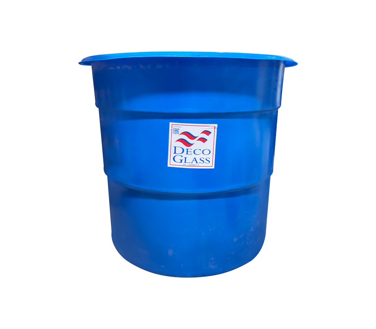 Tanque tipo vaso conico 600 litros azul Deco Glass