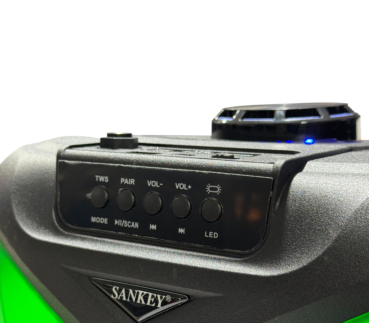 Corneta recargable 8" portátil 8W Karaoke PA8DCS501 Sankey