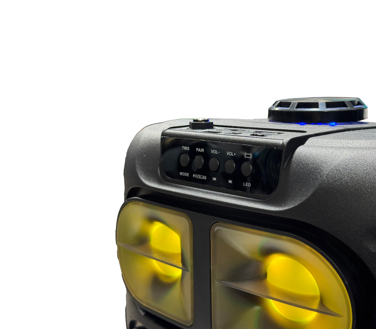 Corneta recargable 8" portátil 8W Karaoke PA8DCS502 Sankey