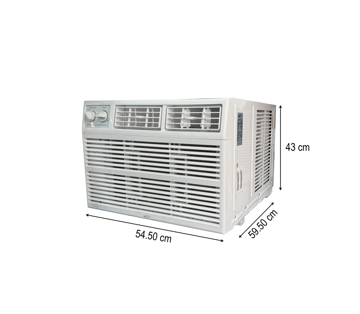 Aire acondicionado de ventana 14000BTU 220V sin control Gplus