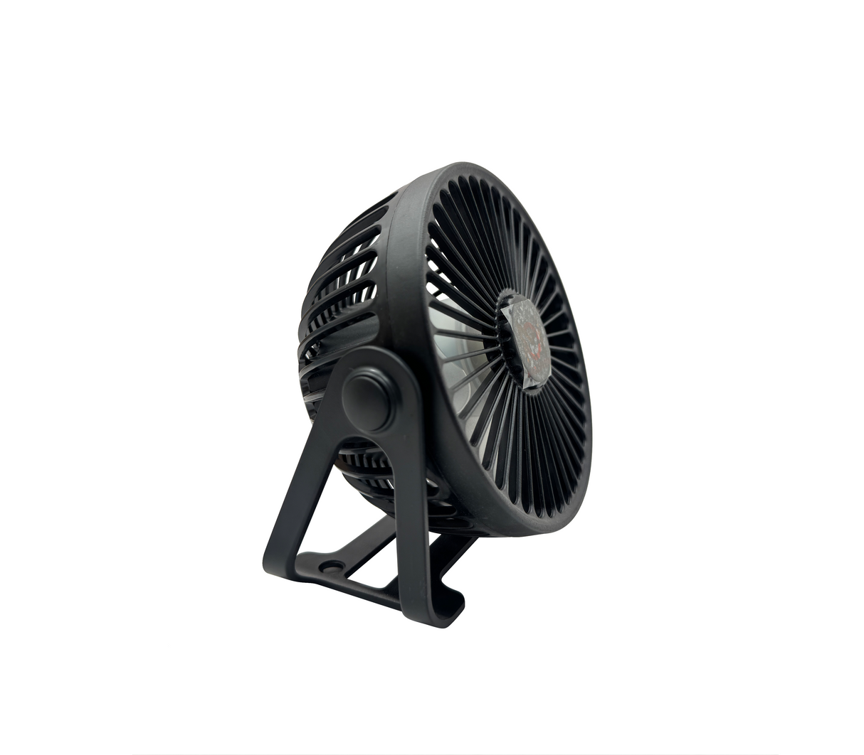 Mini ventilador portátil recargable negro Maxoferta
