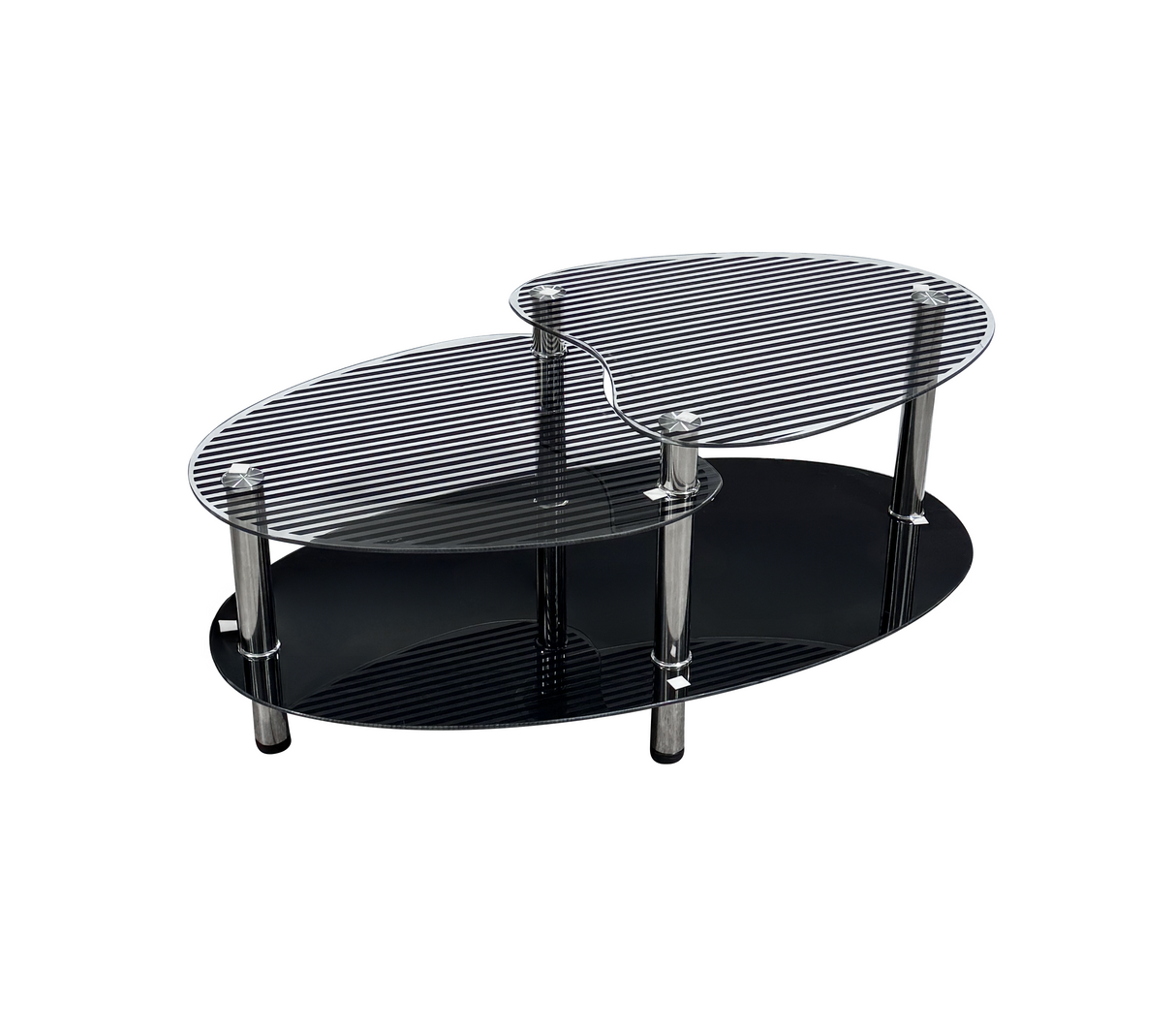 Mesa centro negro dis. Lineas JSRI