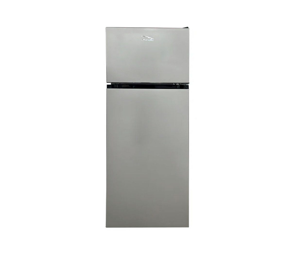 Nevera 2 puertas 9" 230Lts plateda Jaguar