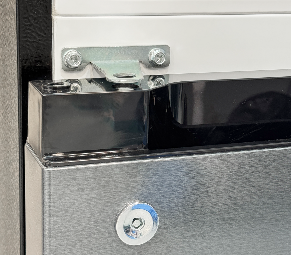 Nevera 2 puertas 156 litros gris Royal