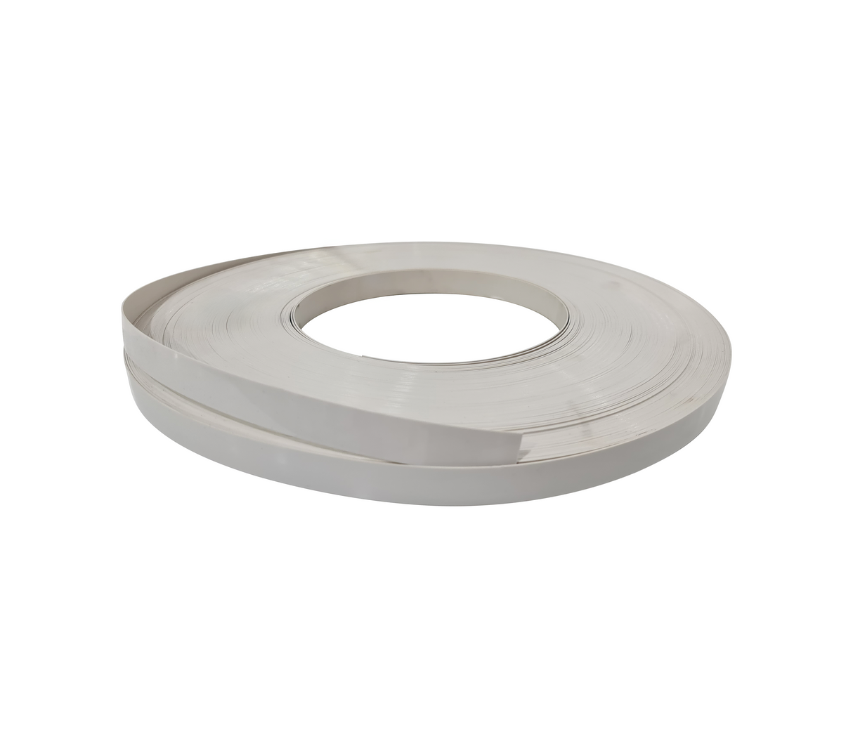 Rollo tapacanto 22mmx1mm x 100 metros gris cristal Powerfik